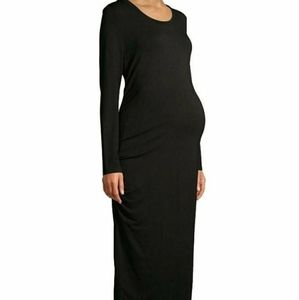 TIME AND TRU Long Sleeve Maternity Dress